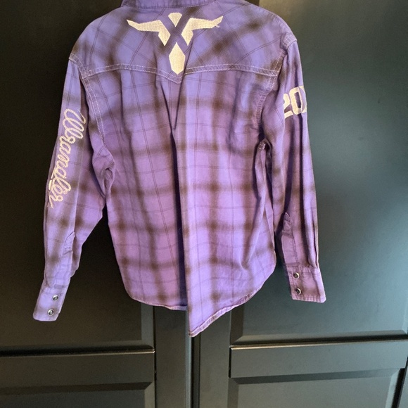 Wrangler 5-6 years Pearl snap shirt - Picture 2 of 6